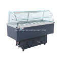 Gefrierfach SS Pans Salat Cold Display Counter